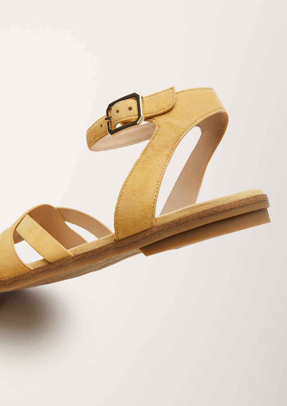 S.Oliver Sandalen Aus Veloursleder