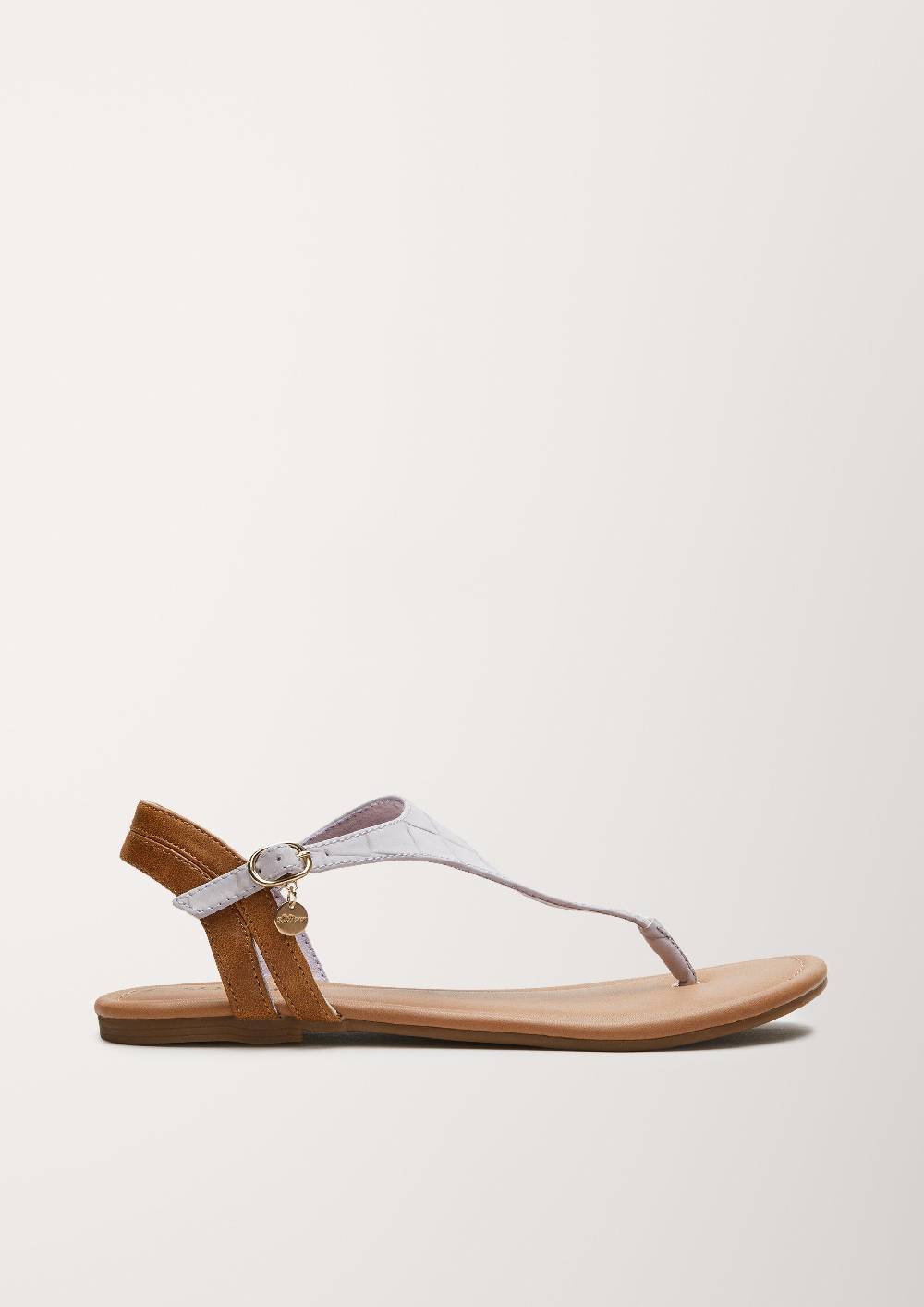 S.Oliver Sandalen In Leder-Optik