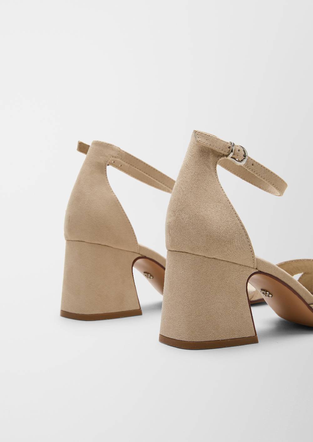 S.Oliver Sandalen In Veloursleder-Optik