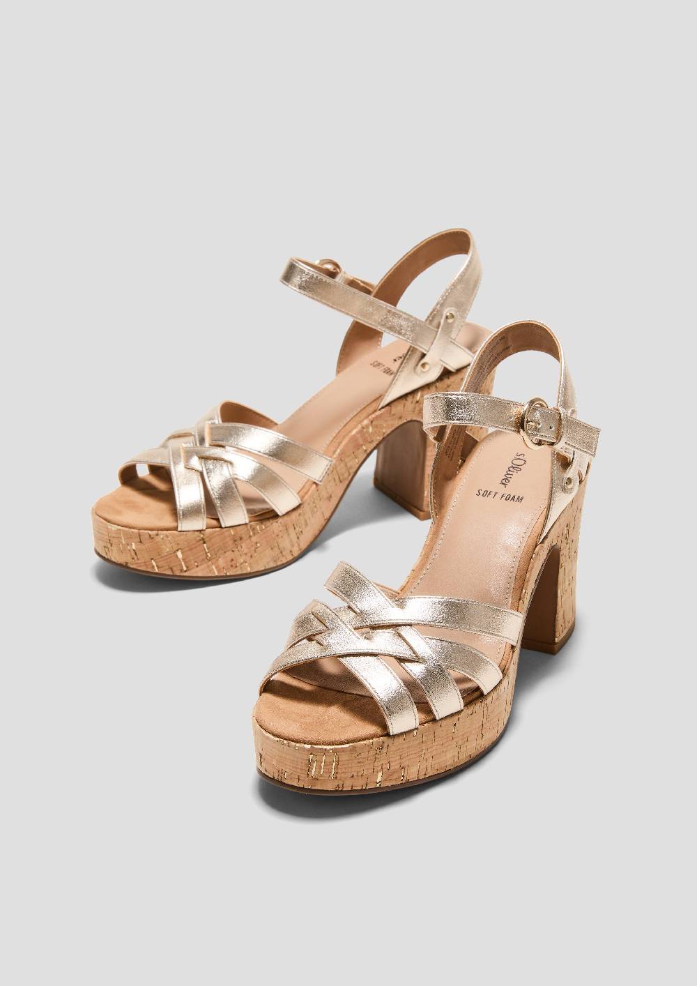 S.Oliver Sandalen Mit Blockabsatz