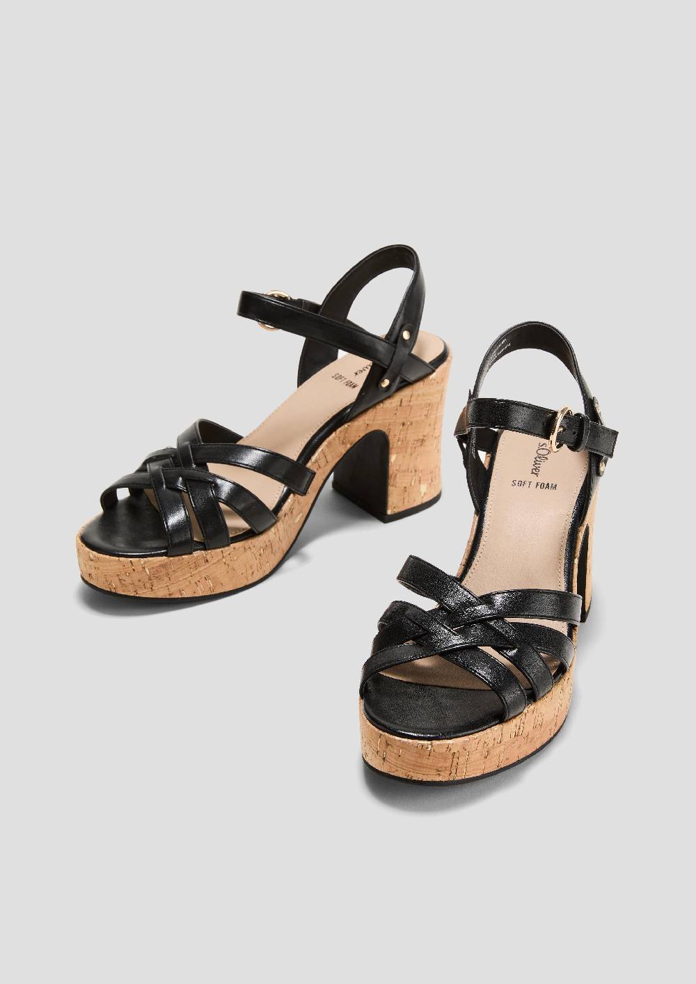 S.Oliver Sandalen Mit Blockabsatz