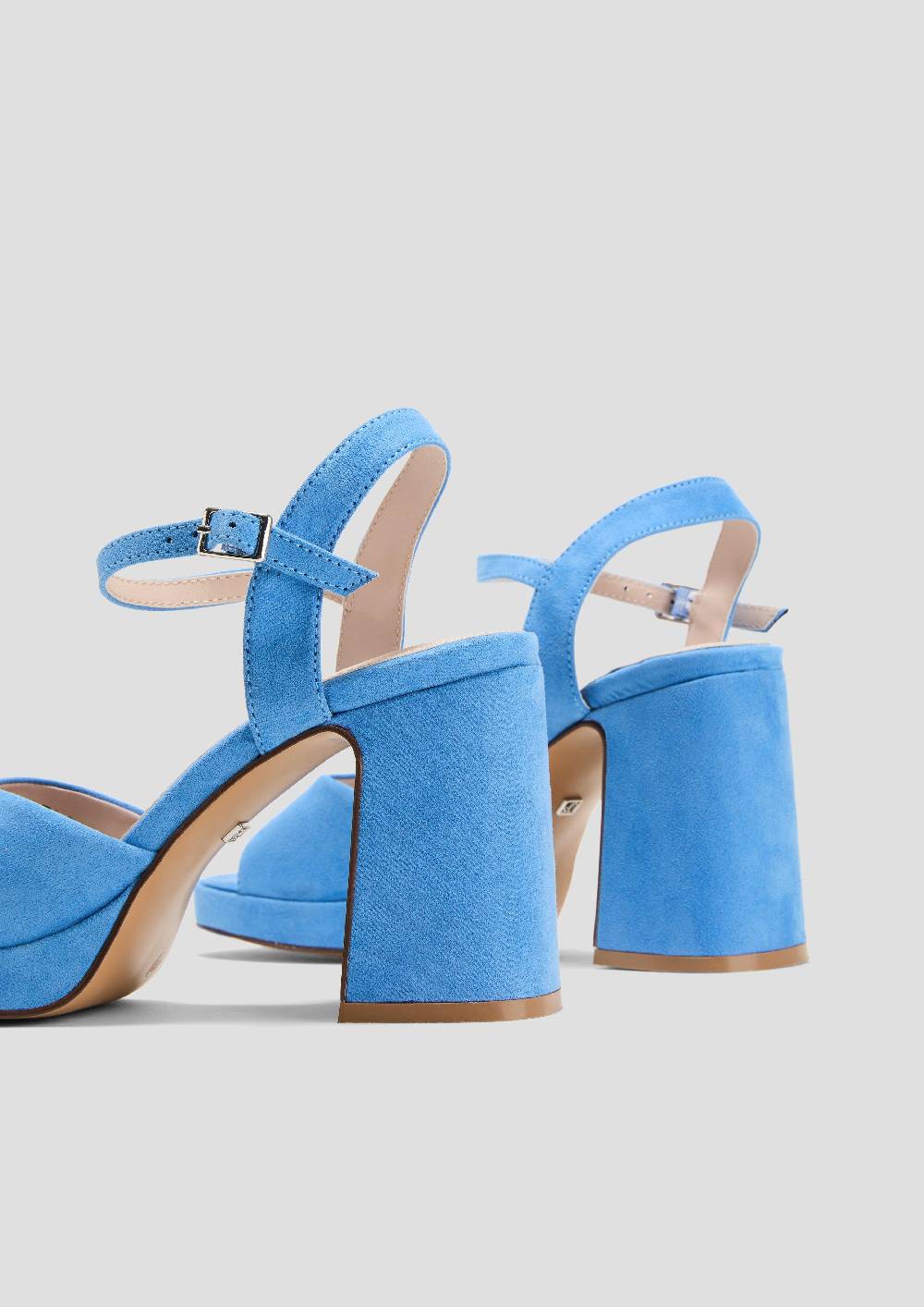 S.Oliver Sandalen Mit Blockabsatz Und Riemchen