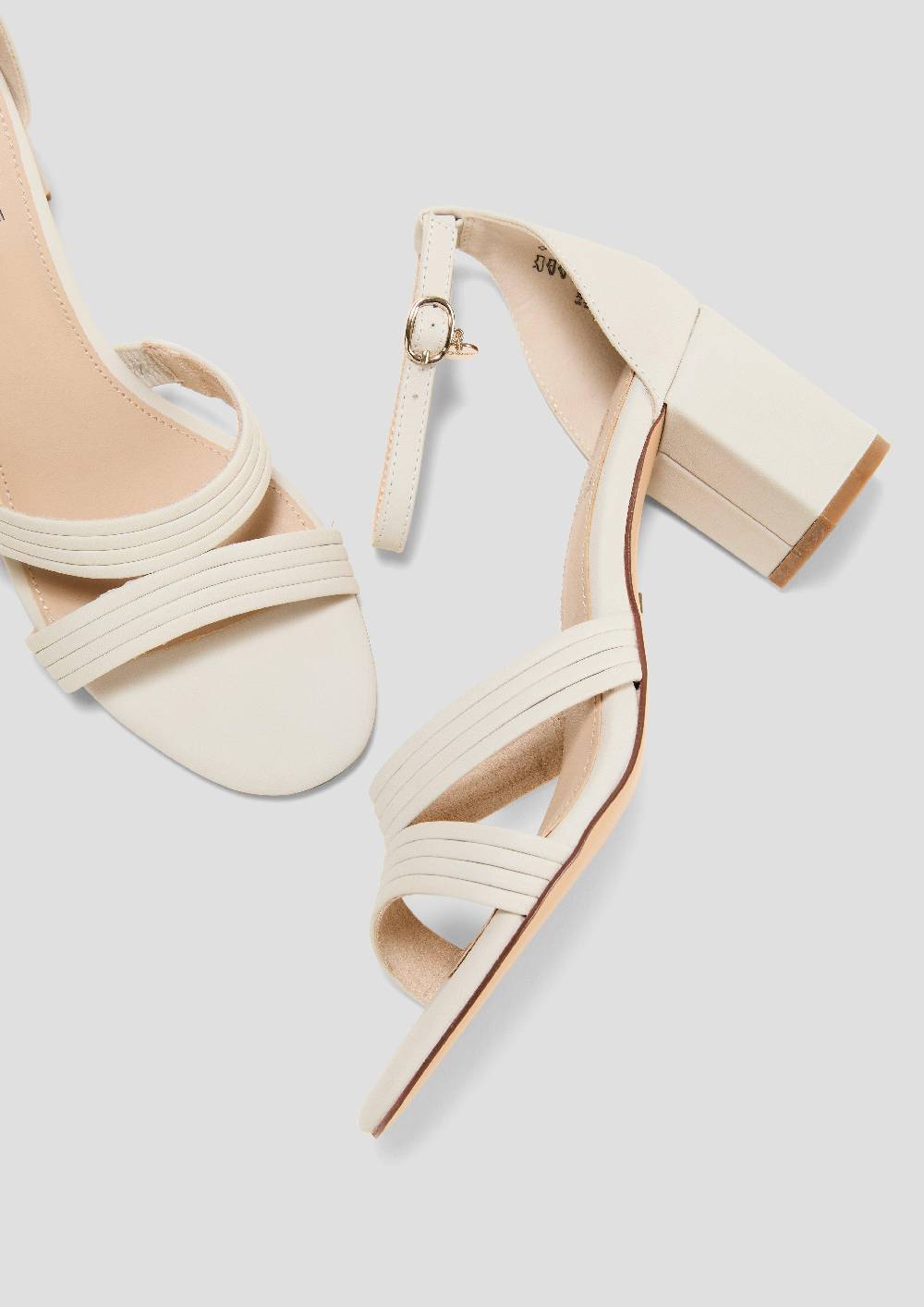 S.Oliver Sandalen Mit Blockabsatz Und Riemchen