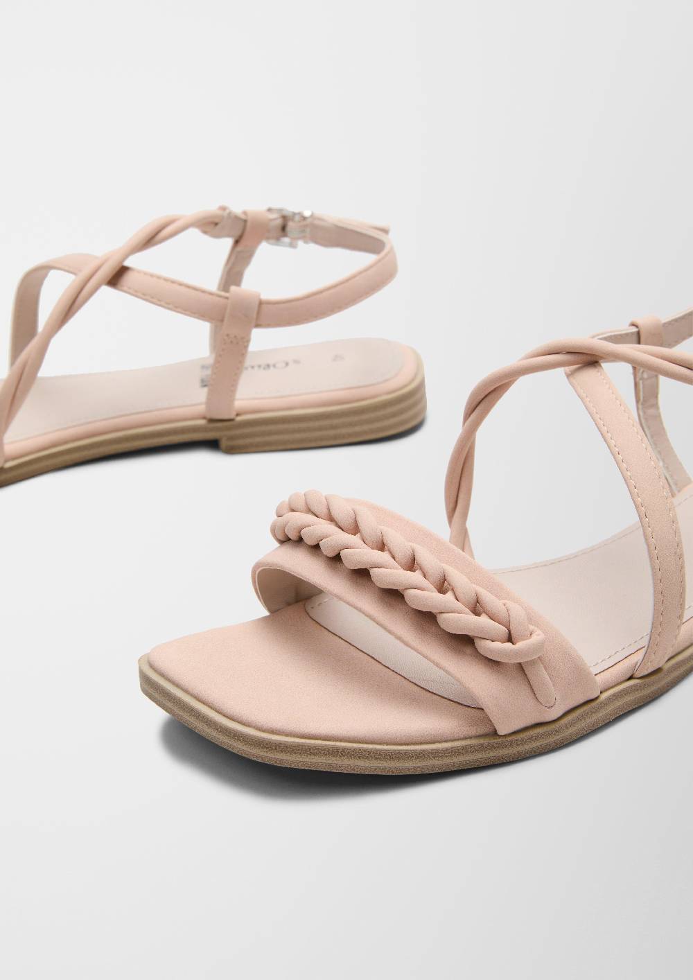 S.Oliver Sandalen Mit Flecht-Detail