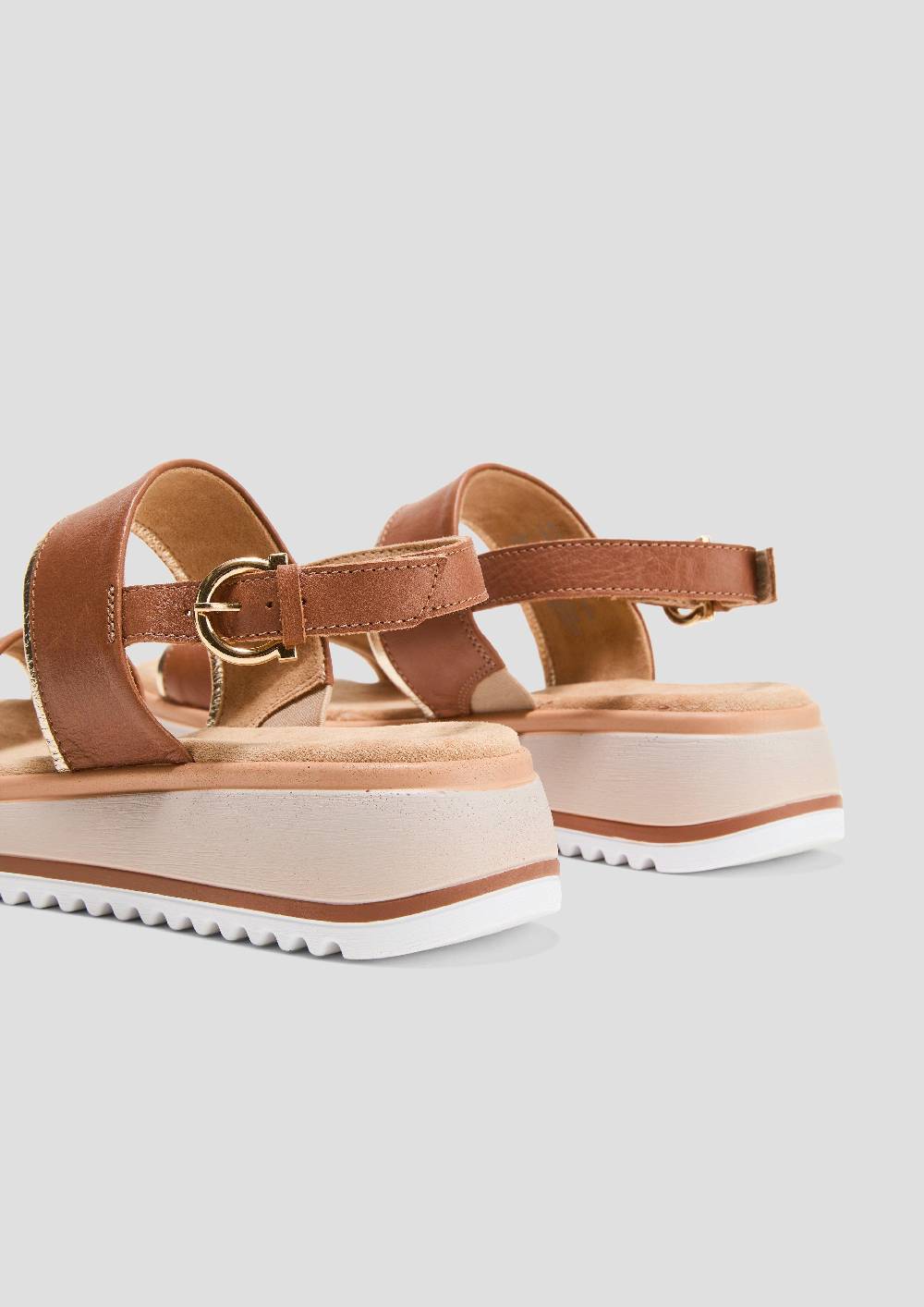 S.Oliver Sandalen Mit Lederriemen