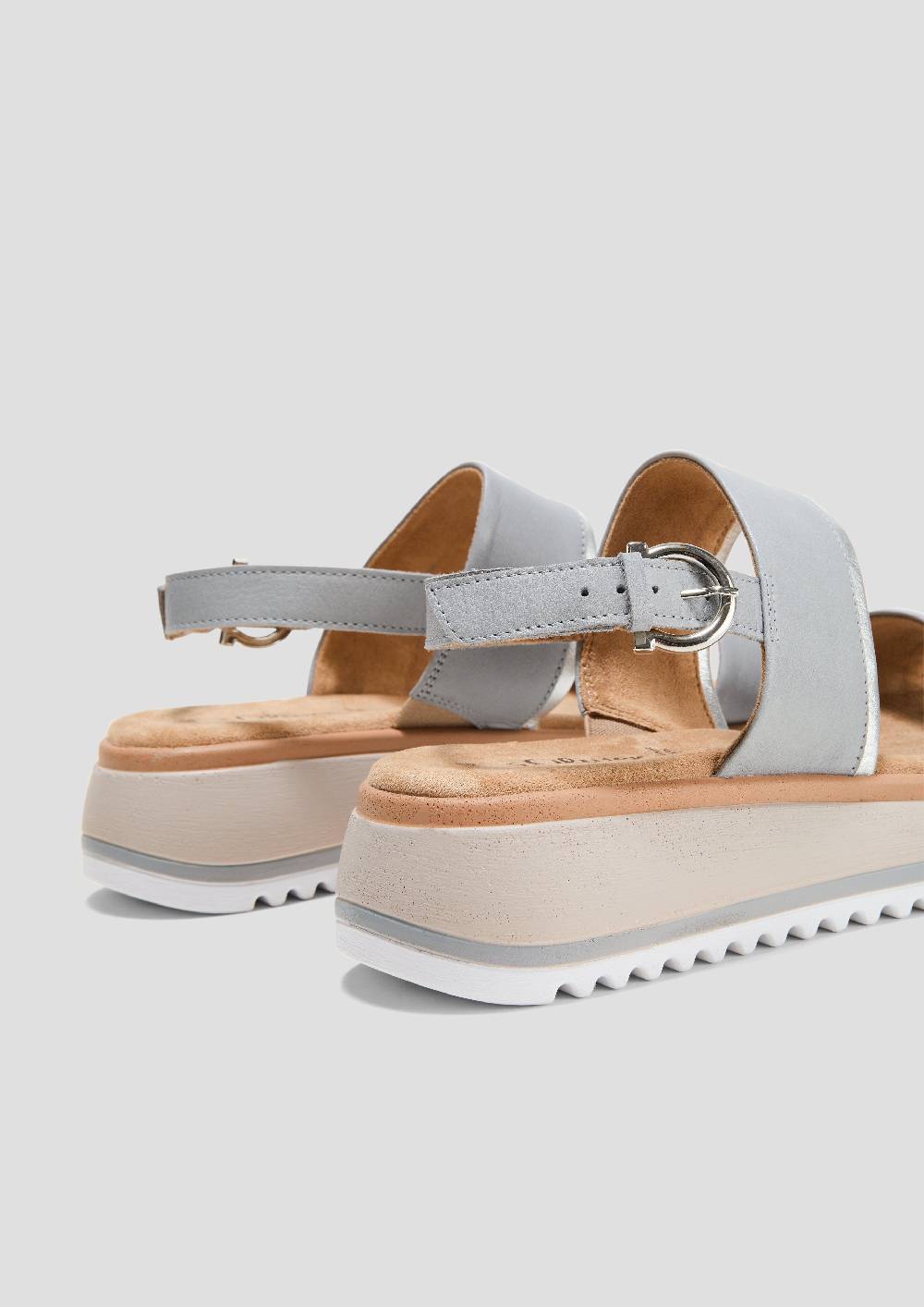 S.Oliver Sandalen Mit Lederriemen