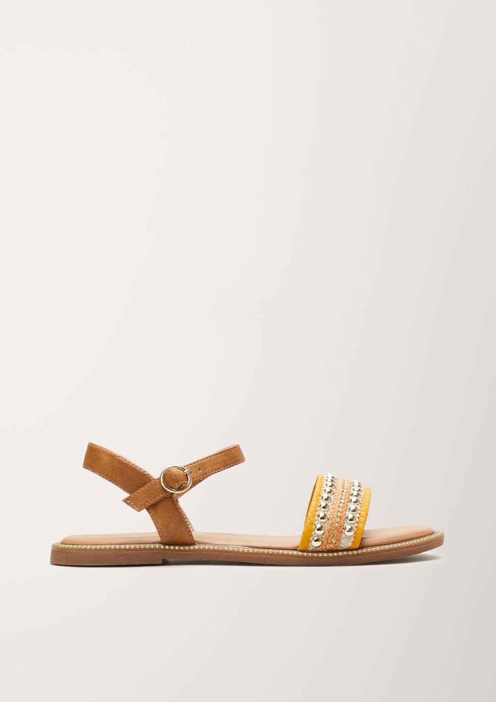 S.Oliver Sandalen Mit Schmucksteinchen