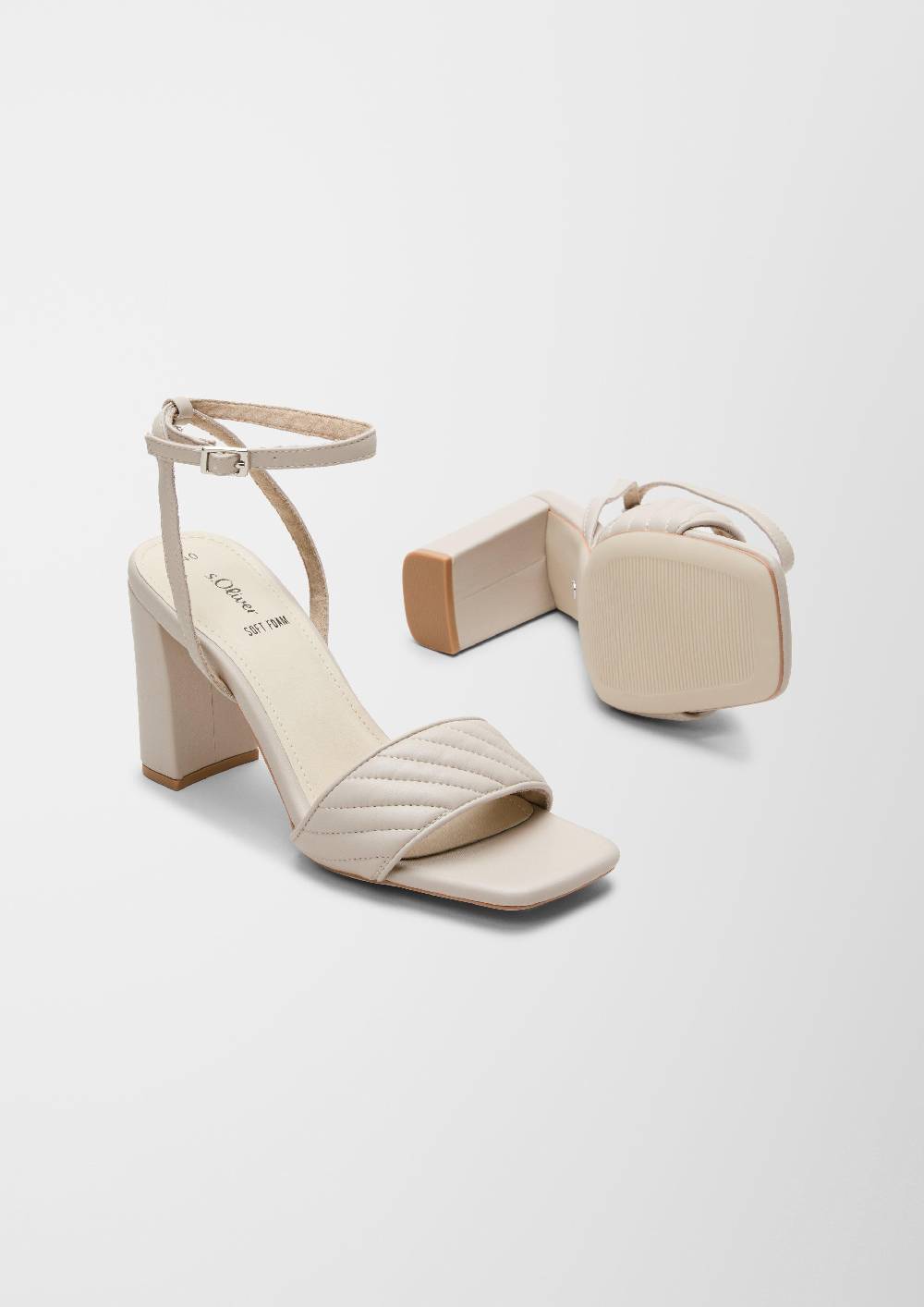 S.Oliver Sandalen Mit Stepp-Detail