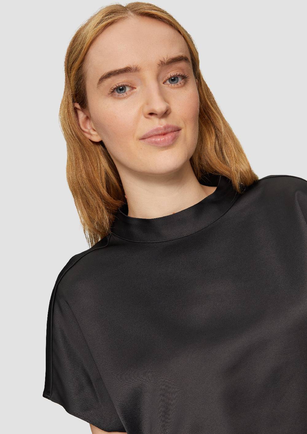 S.Oliver Satinbluse Im Loose Fit