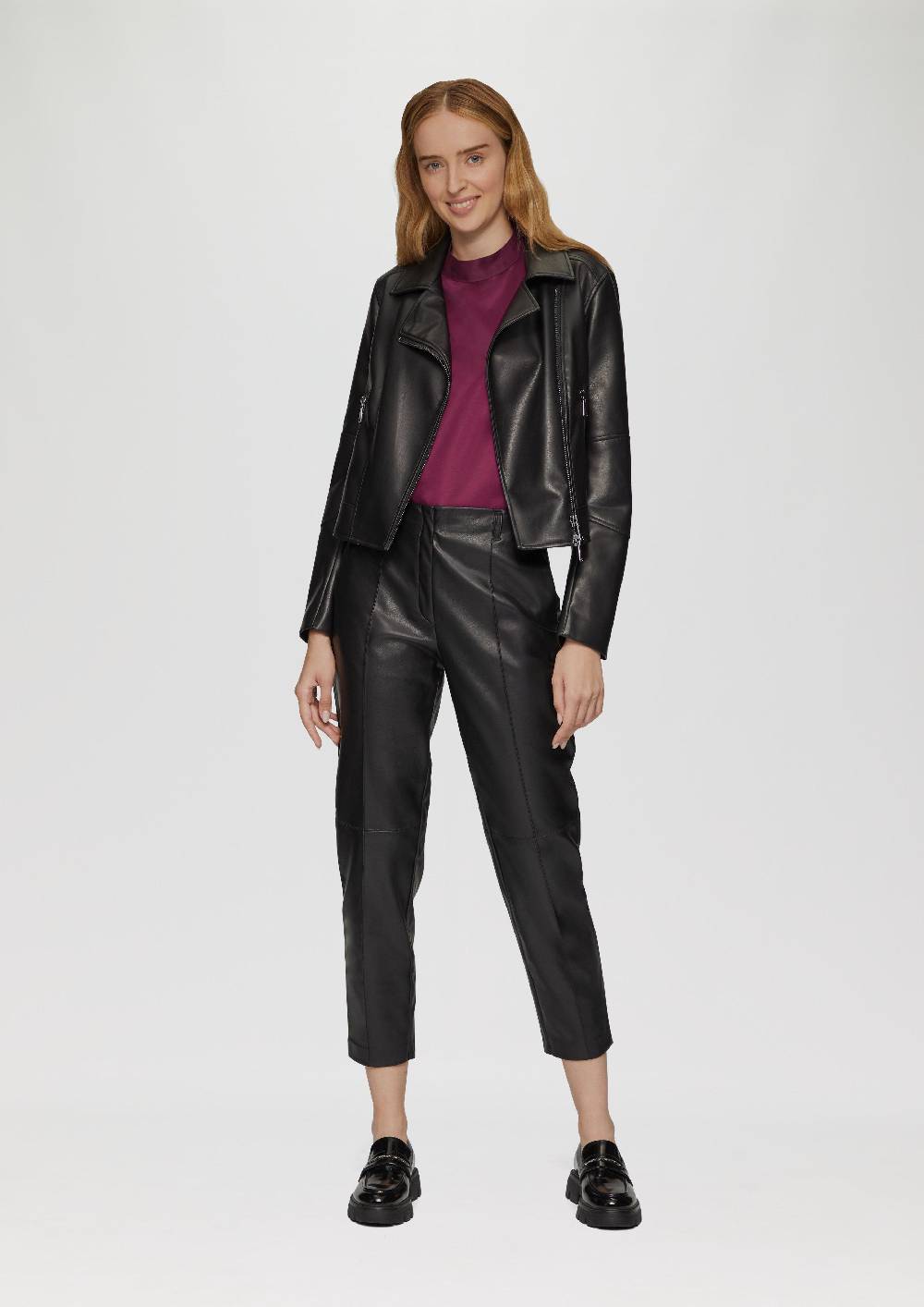 S.Oliver Satinbluse Im Loose Fit