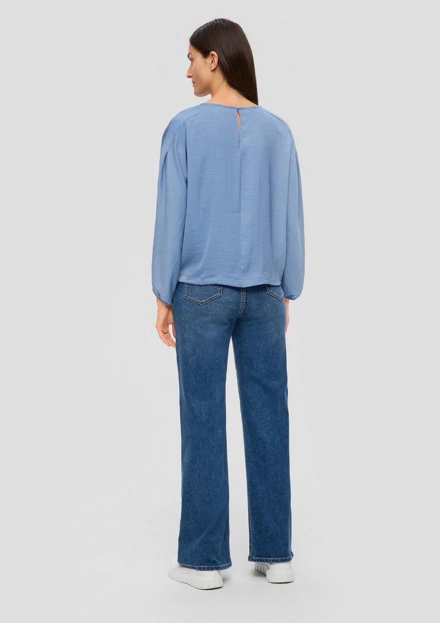 S.Oliver Satinbluse Im Loose Fit