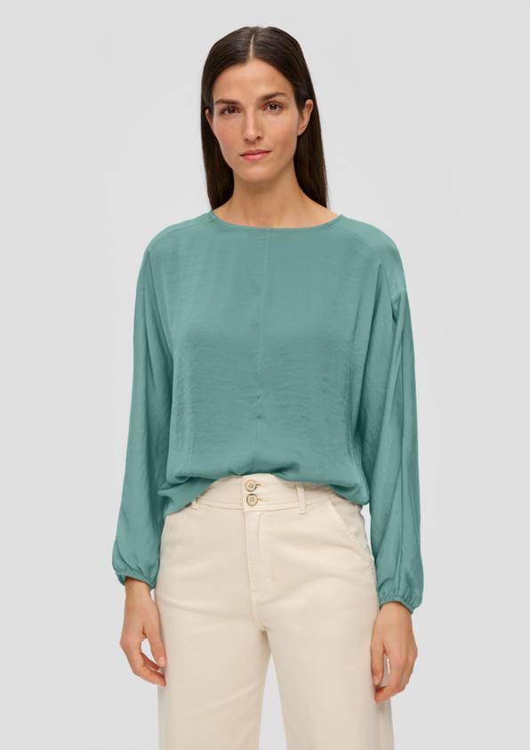 S.Oliver Satinbluse im Loose Fit