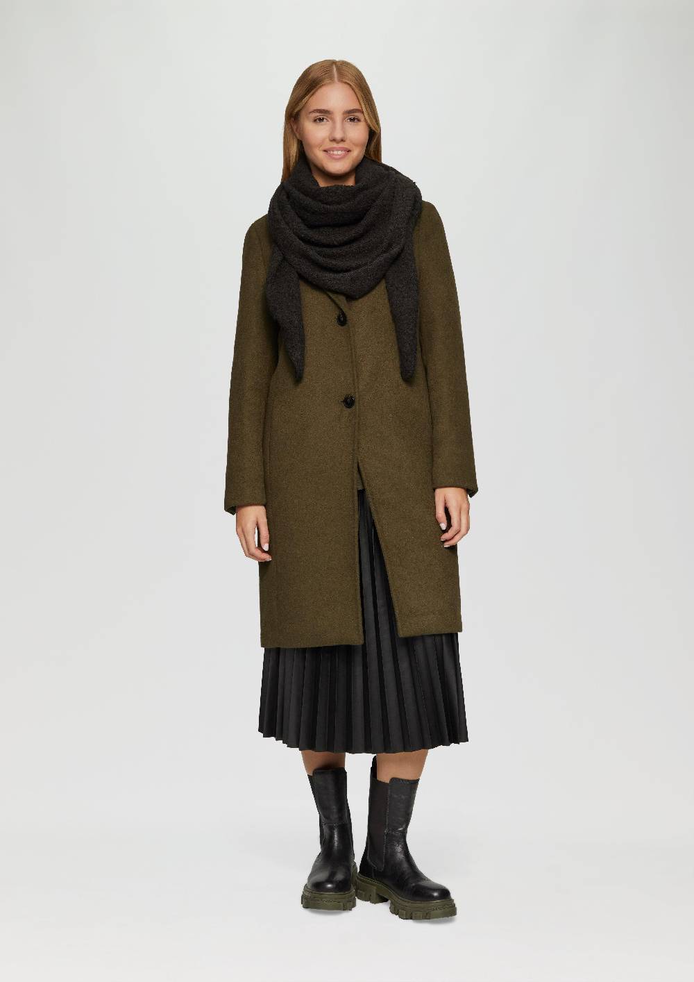 S.Oliver Schal Aus Baumwollmix