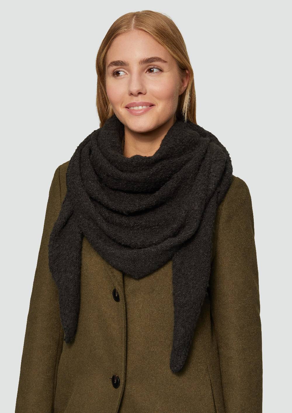 S.Oliver Schal Aus Baumwollmix