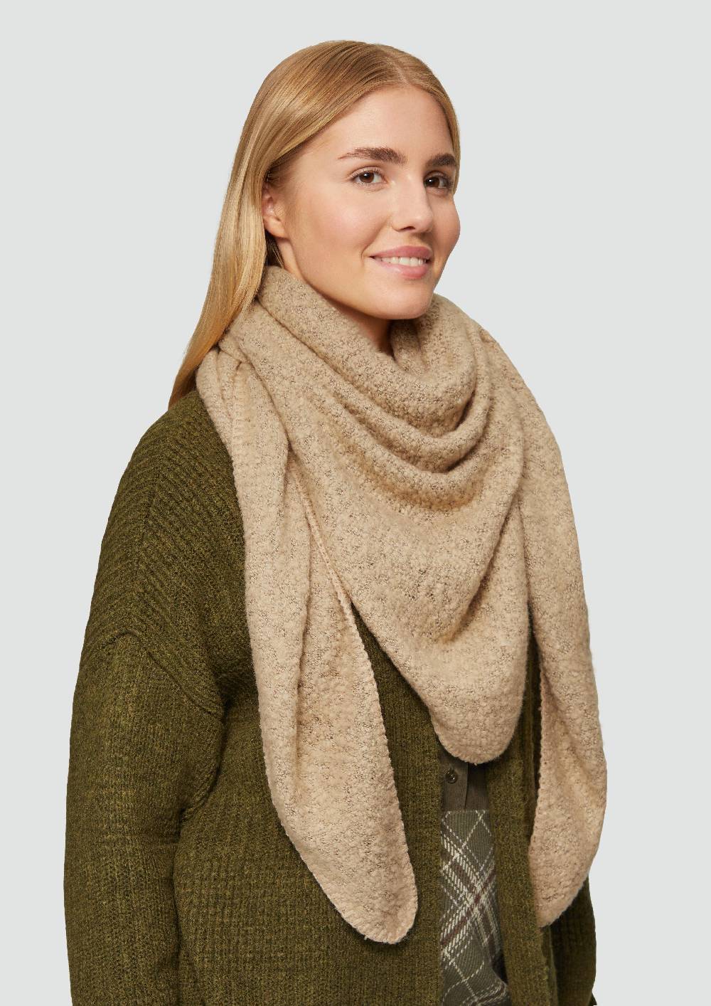 S.Oliver Schal Aus Baumwollmix