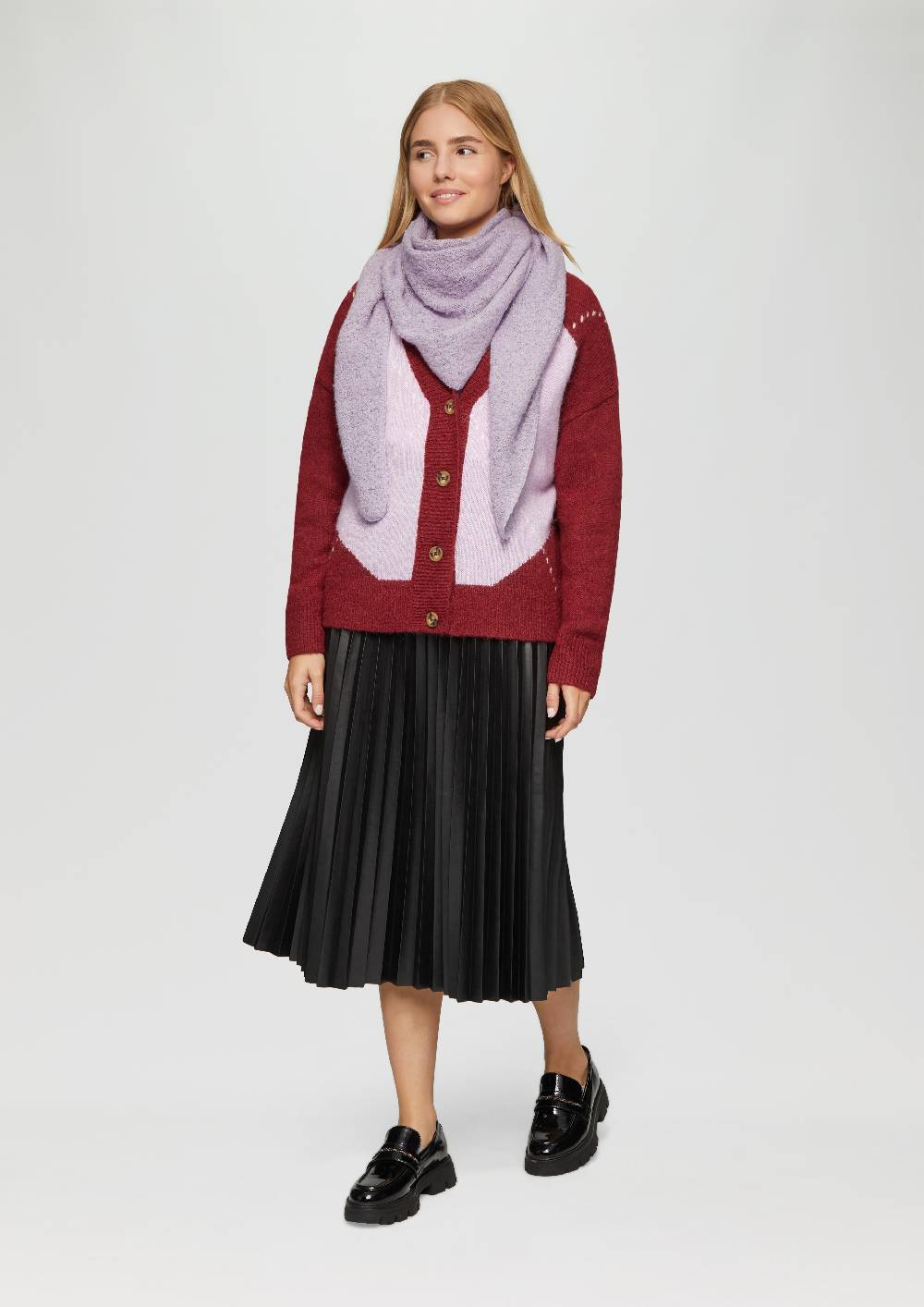 S.Oliver Schal Aus Baumwollmix