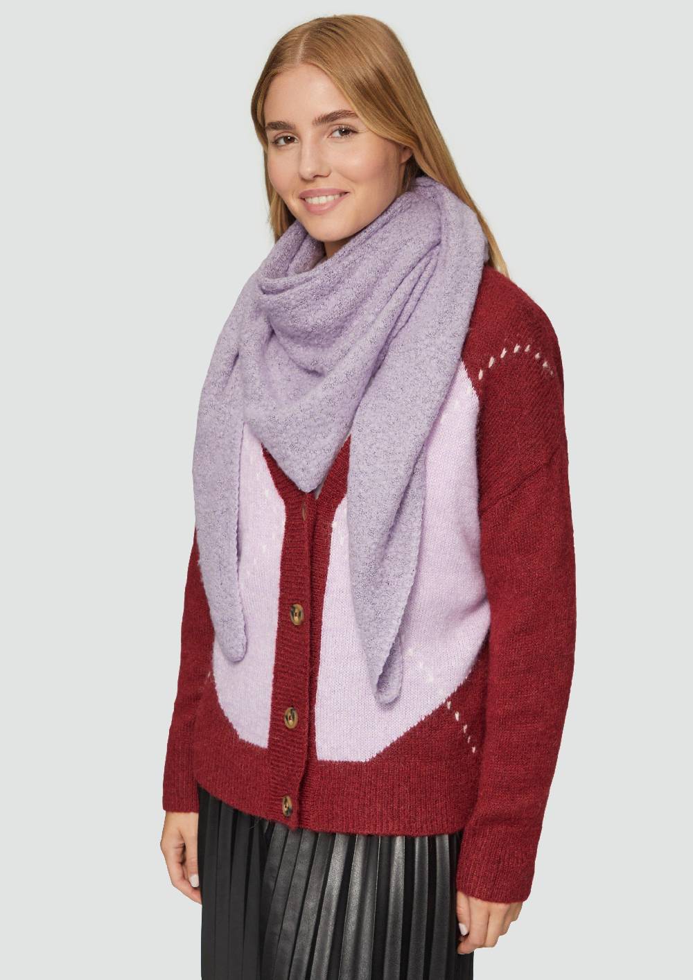 S.Oliver Schal Aus Baumwollmix