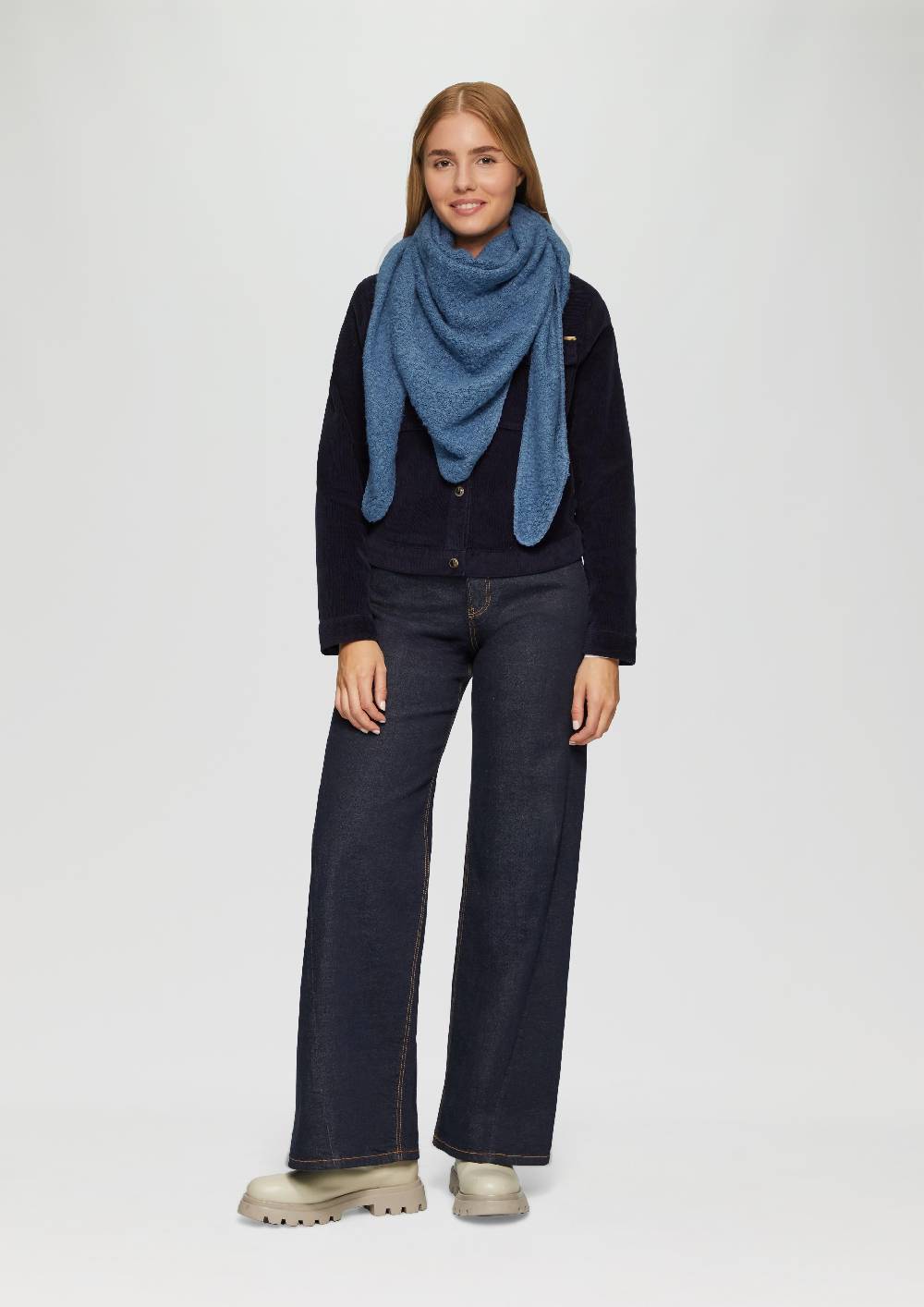 S.Oliver Schal Aus Baumwollmix