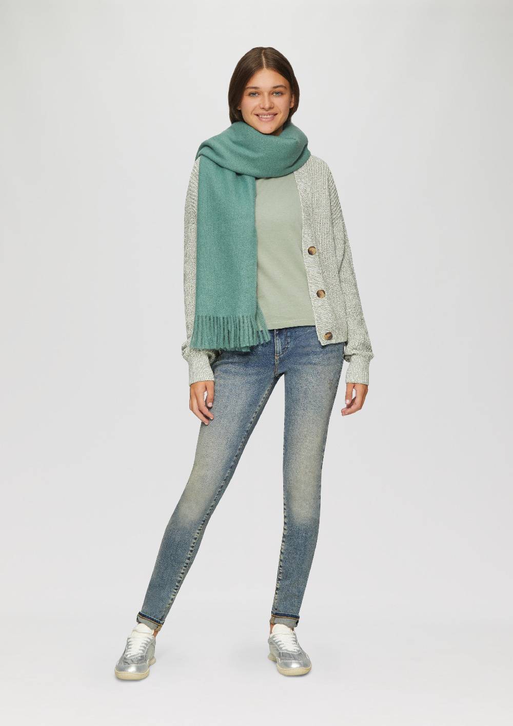 S.Oliver Schal Aus Viskosemix