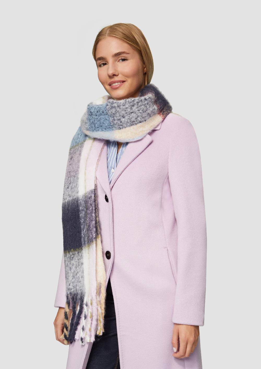 S.Oliver Schal Mit Fransen