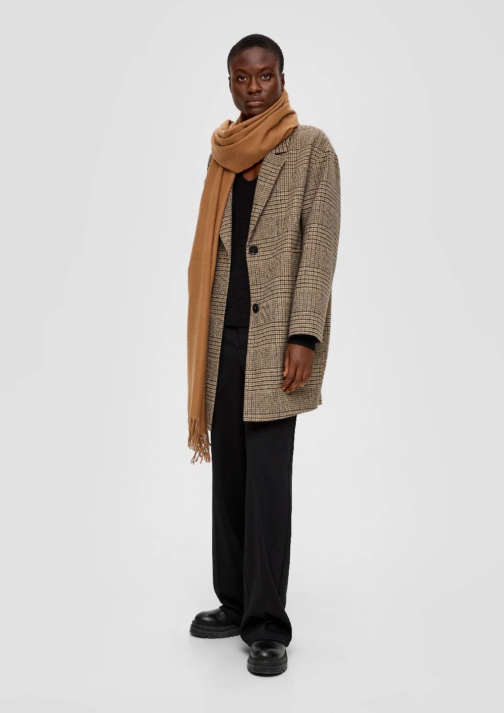 S.Oliver Schal Mit Fransen