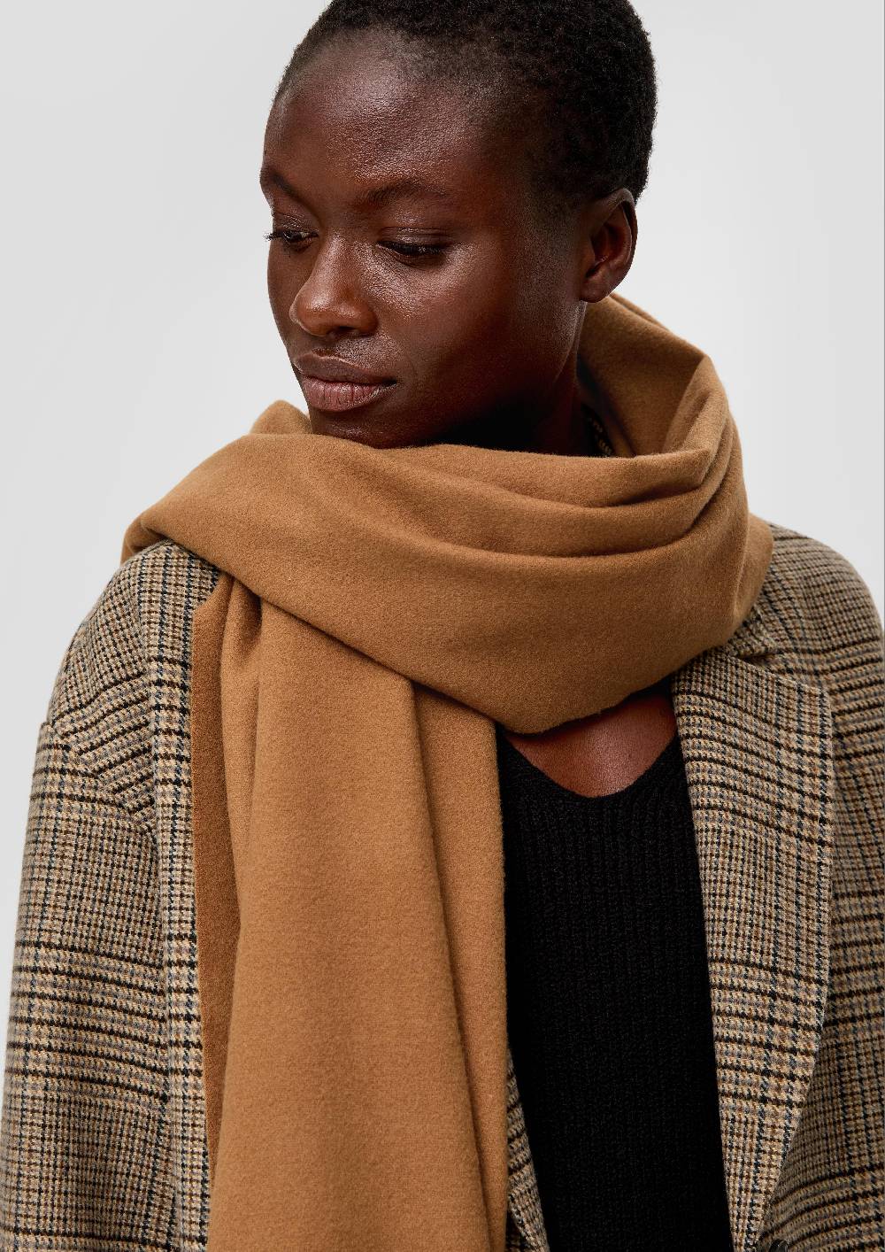 S.Oliver Schal Mit Fransen