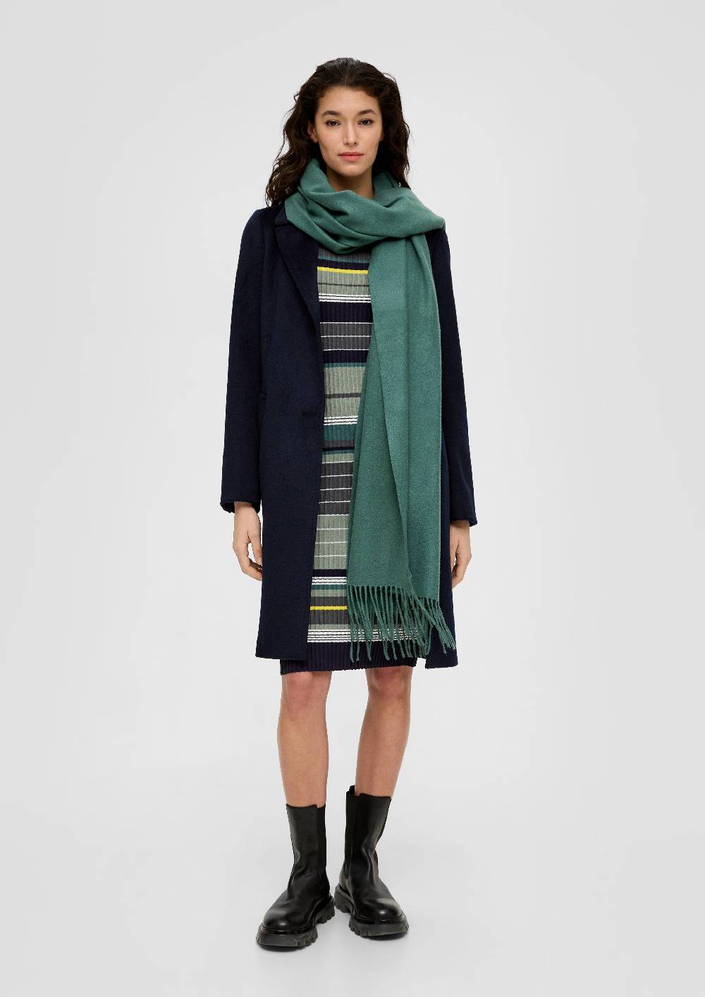 S.Oliver Schal Mit Fransen