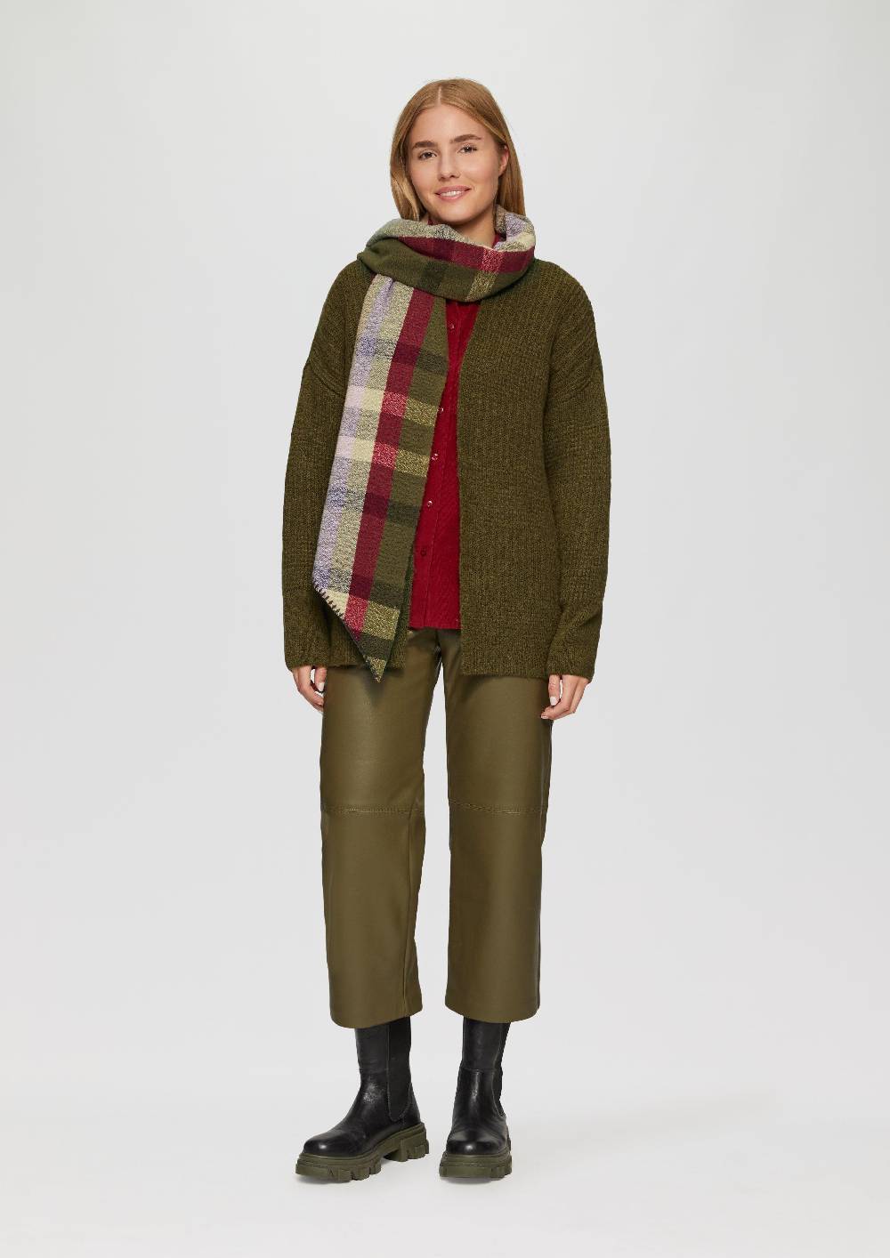 S.Oliver Schal Mit Karomuster