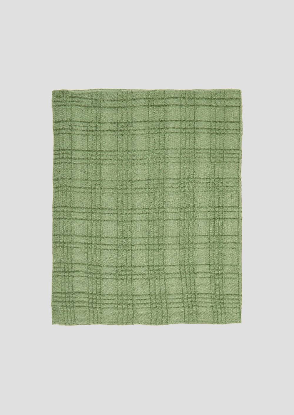 S.Oliver Schal Mit Plisseefalten