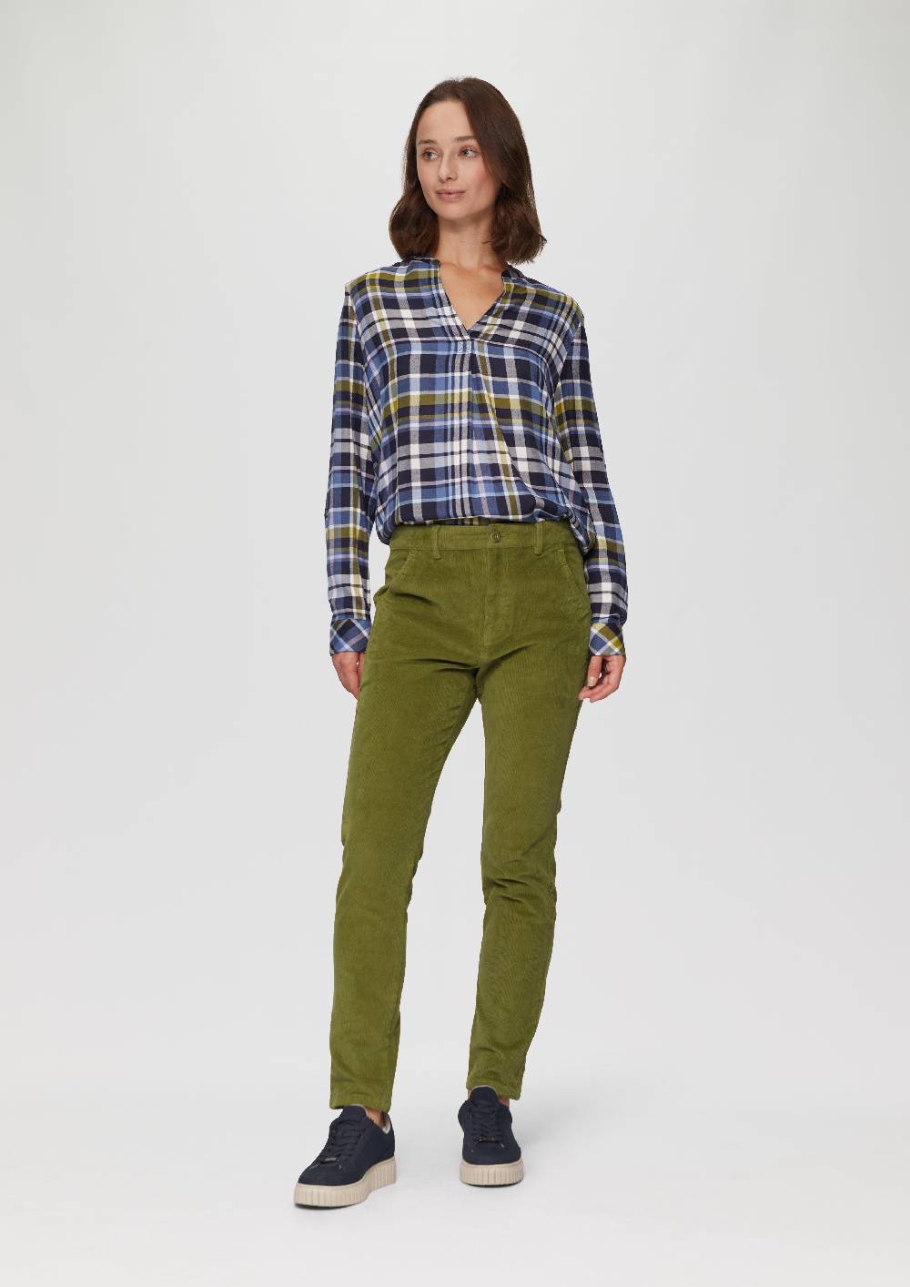 S.Oliver Schmal Geschnittene Cordhose