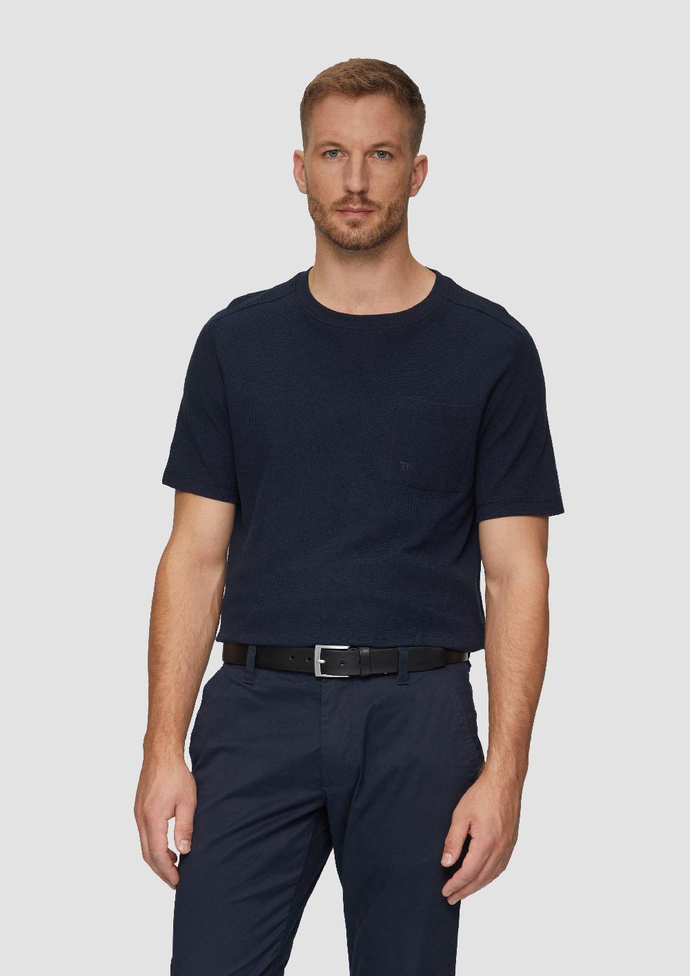 S.Oliver Schmaler Gürtel Aus Leder