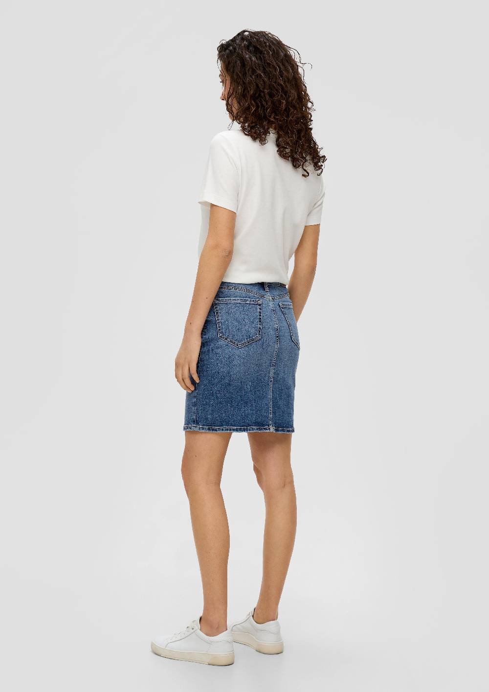 S.Oliver Schmaler Jeansrock