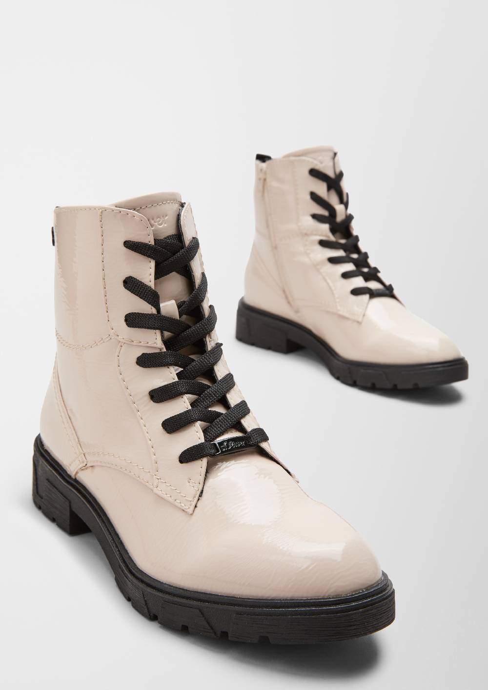 S.Oliver Schnürboots Mit Reißverschluss