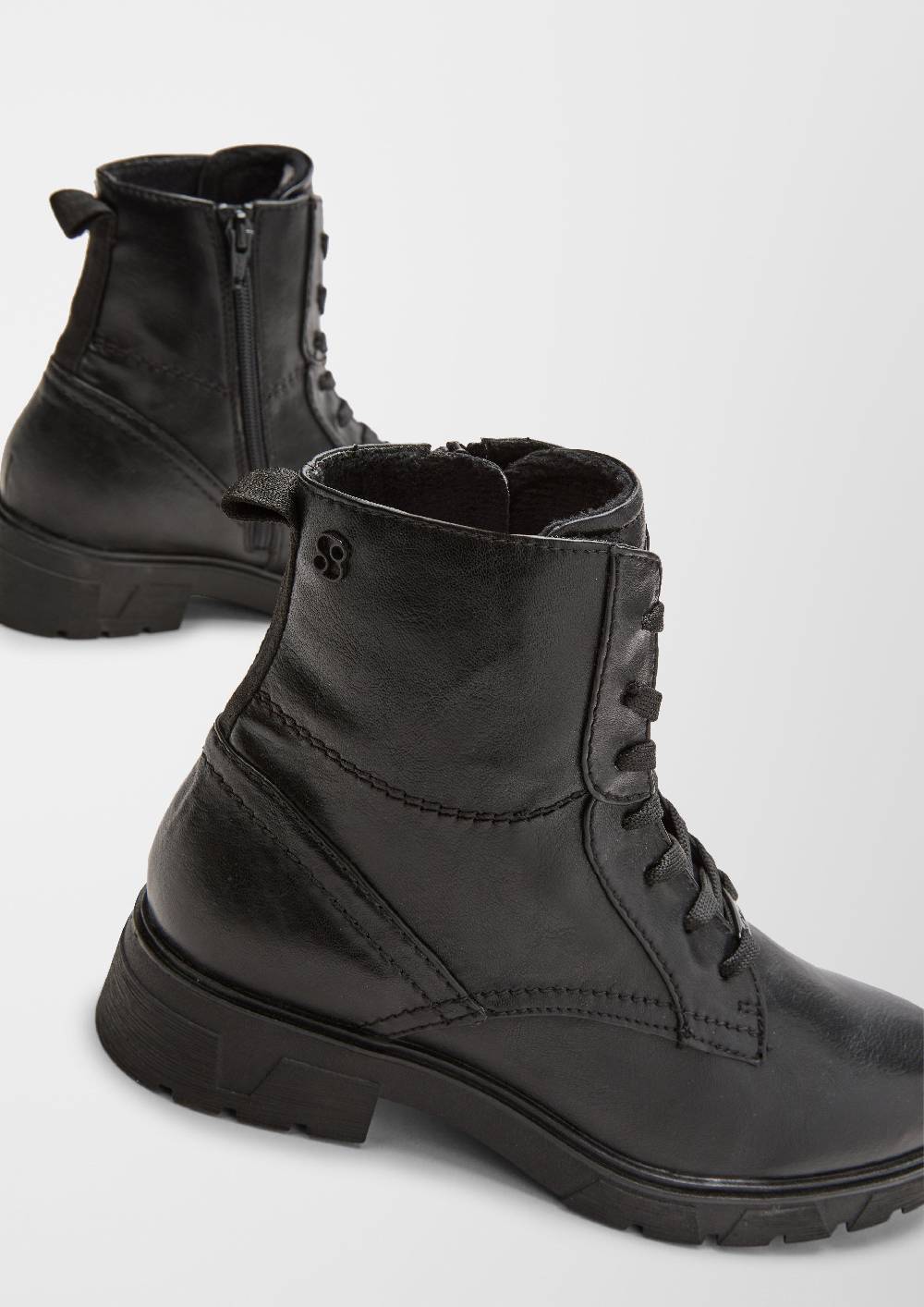 S.Oliver Schnürboots Mit Reißverschluss