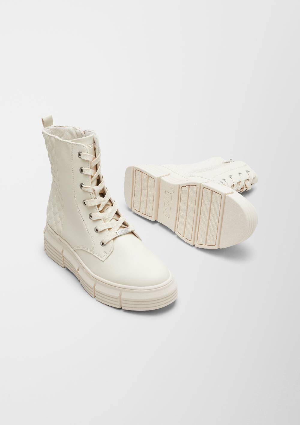 S.Oliver Schnürboots Mit Steppung