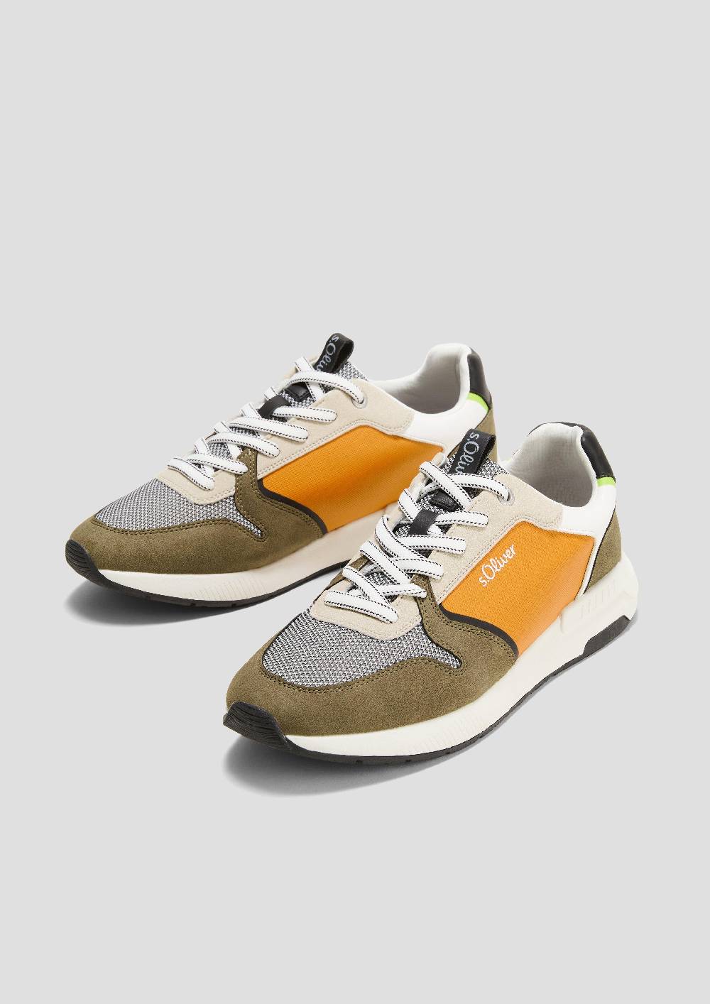 S.Oliver Schnürer In Colour-Blocking-Optik