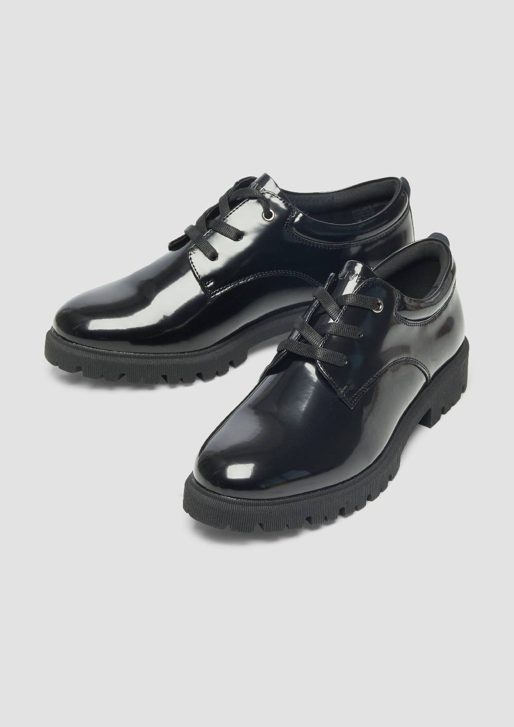 S.Oliver Schnürer In Lackleder-Optik