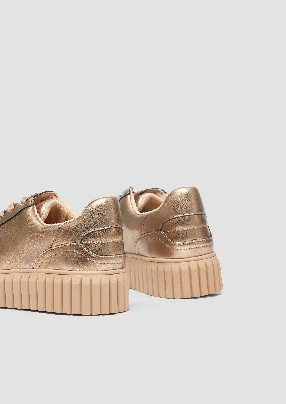 S.Oliver Schnürer In Leder-Optik