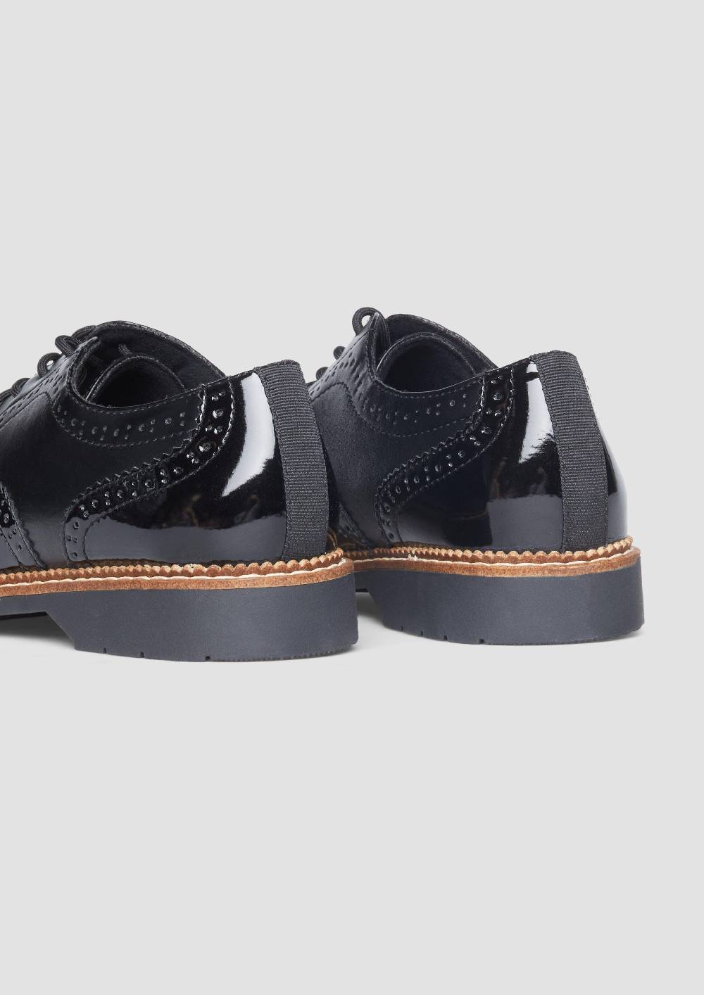 S.Oliver Schnürer In Leder-Optik