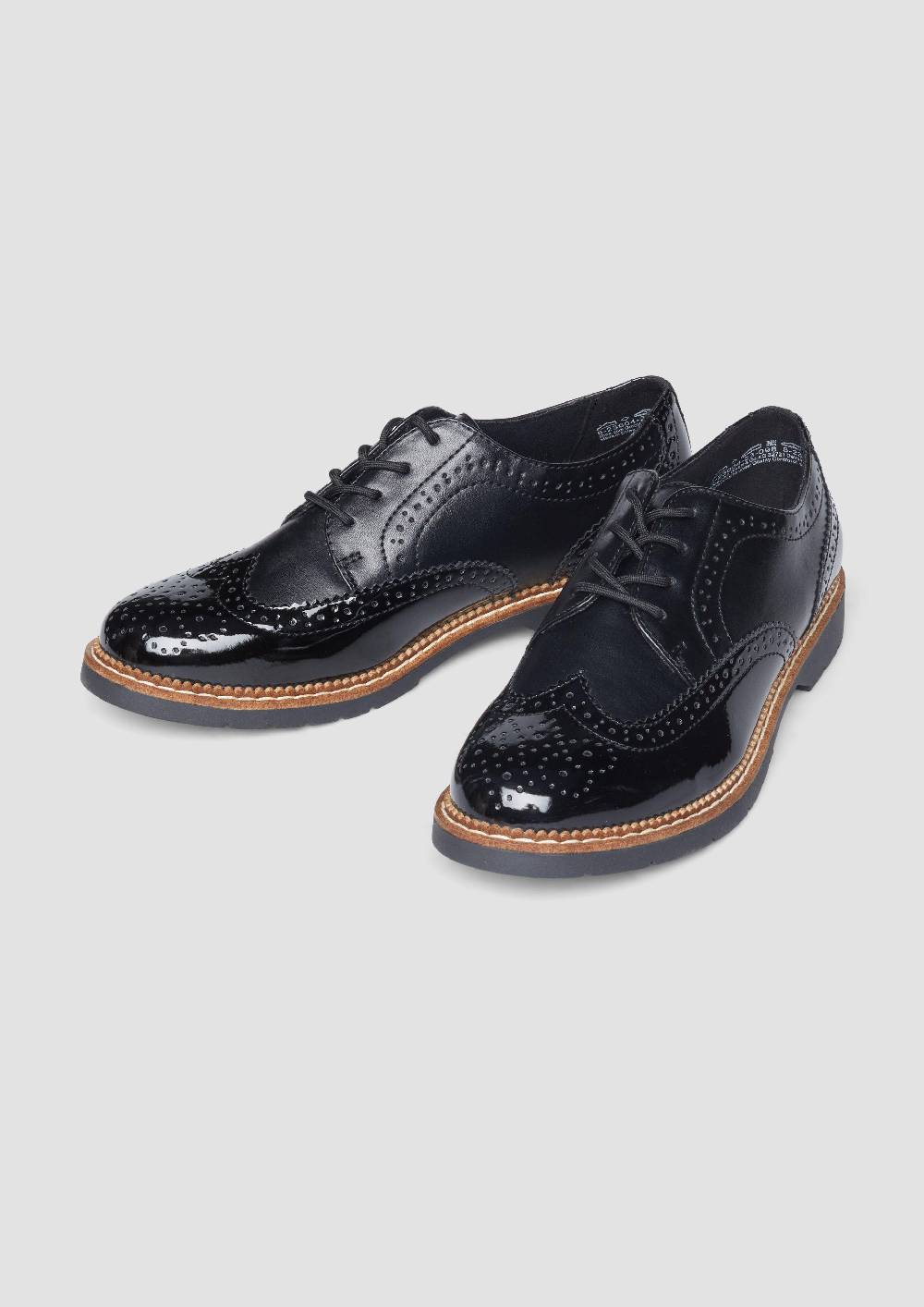 S.Oliver Schnürer In Leder-Optik