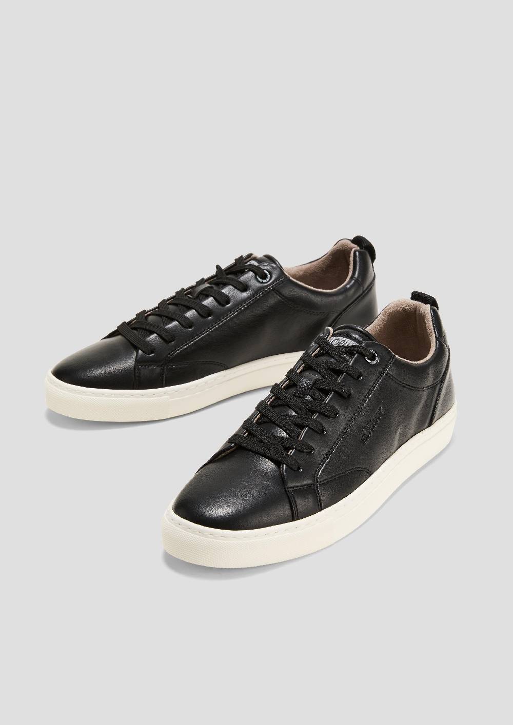 S.Oliver Schnürer In Leder-Optik