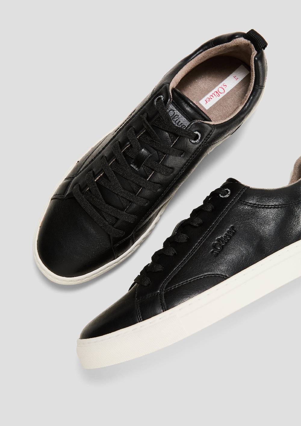 S.Oliver Schnürer In Leder-Optik