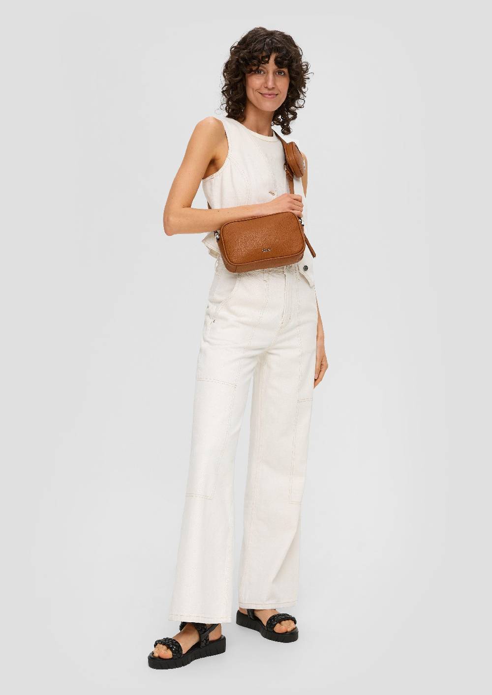 S.Oliver Schultertasche Aus Lederimitat