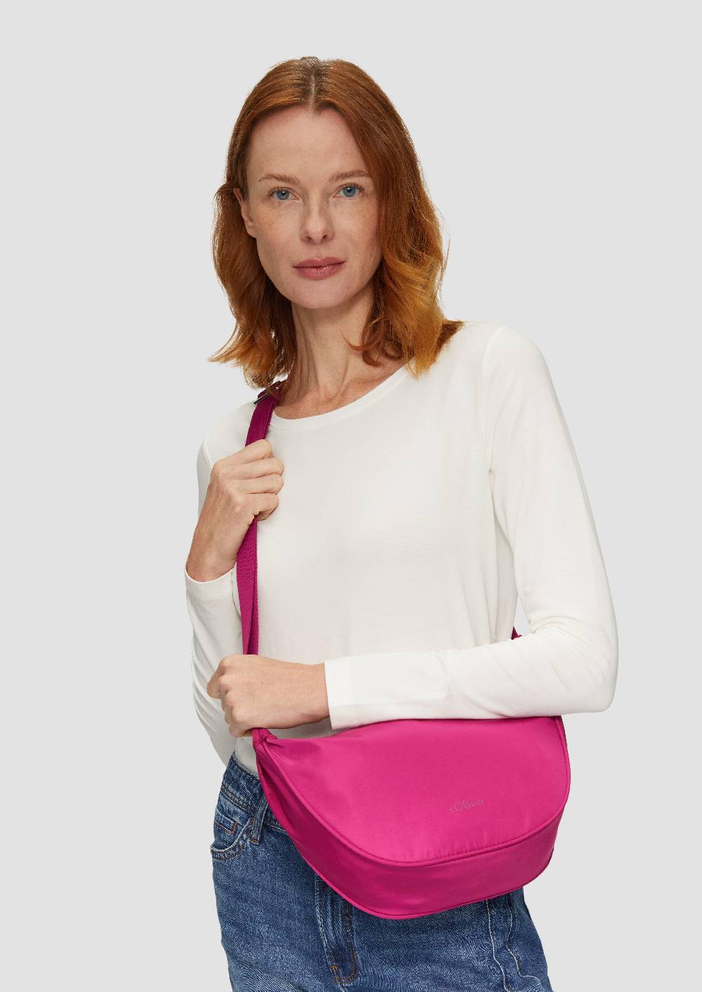 S.Oliver Schultertasche Aus Twill