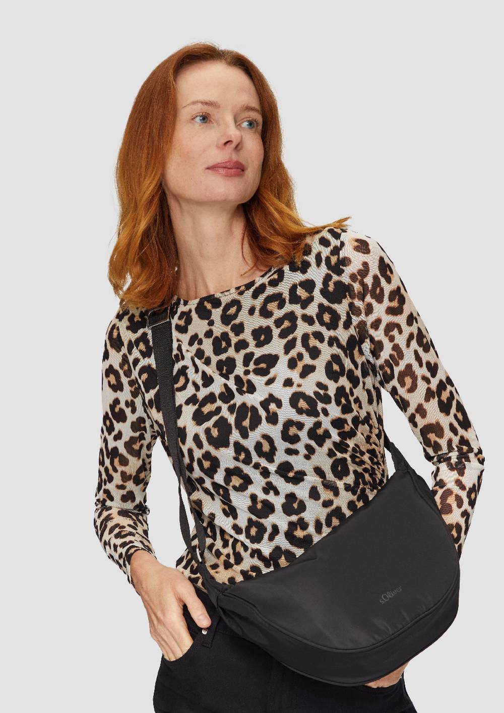 S.Oliver Schultertasche Aus Twill