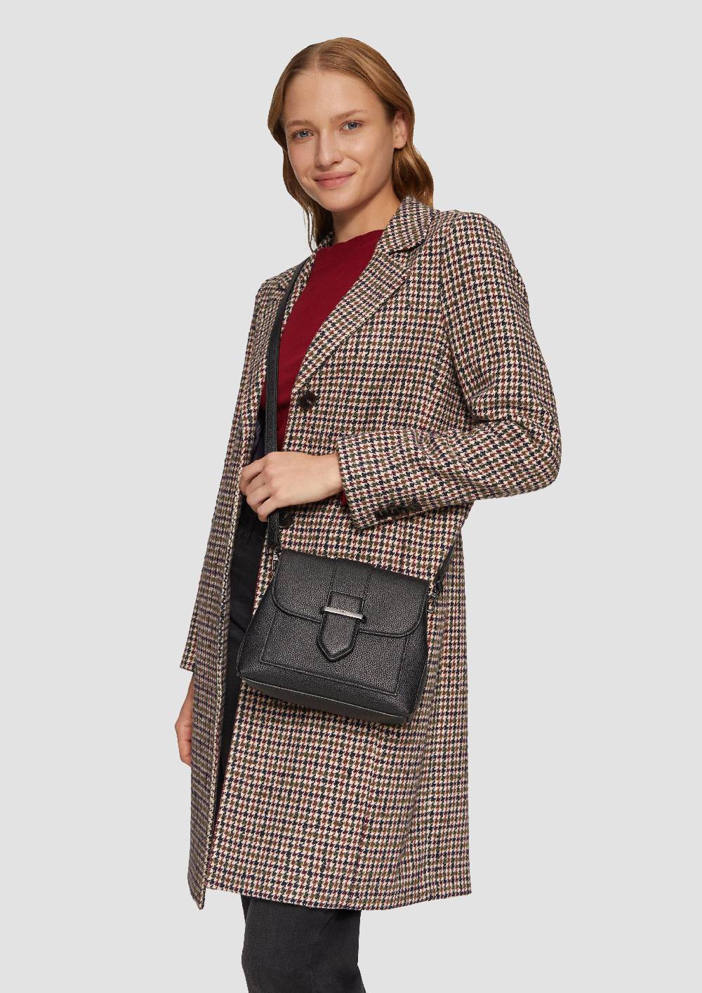 S.Oliver Schultertasche In Leder-Optik