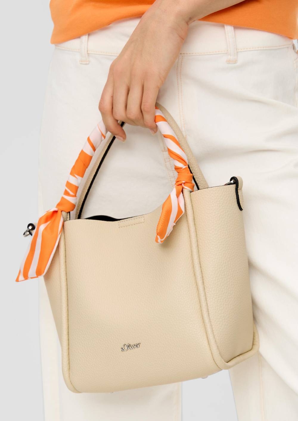 S.Oliver Schultertasche In Leder-Optik