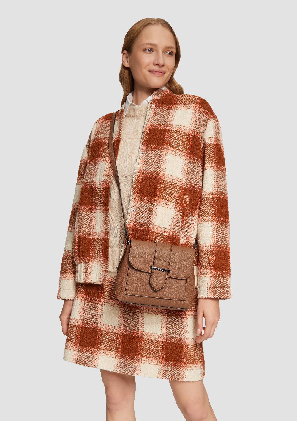 S.Oliver Schultertasche In Leder-Optik