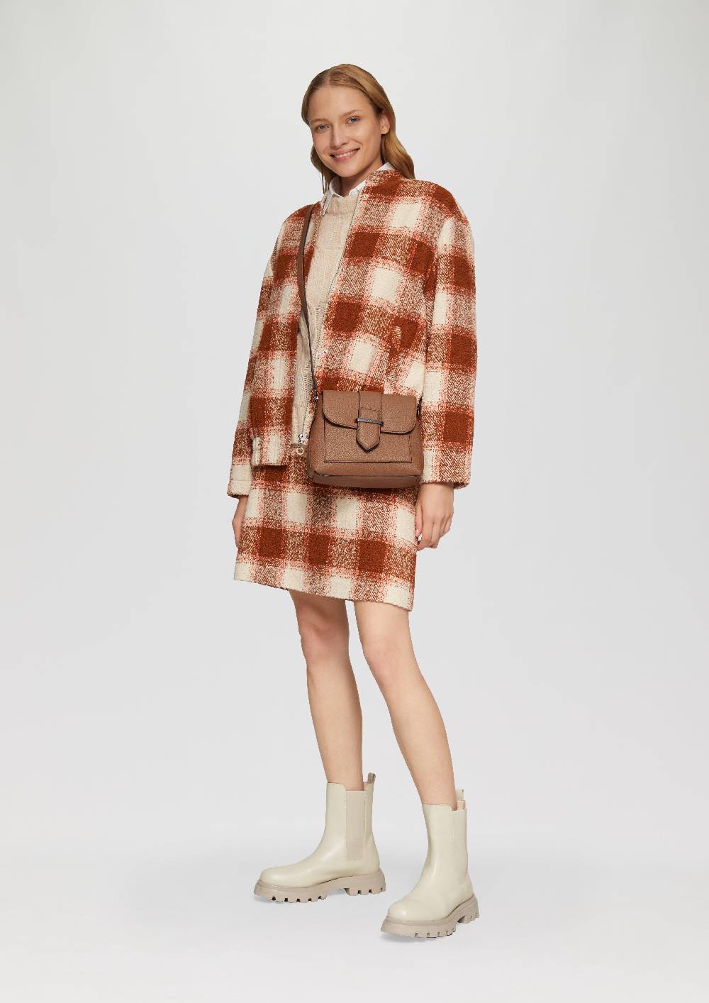 S.Oliver Schultertasche In Leder-Optik