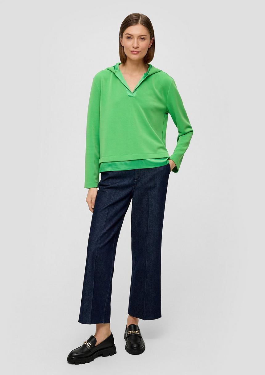 S.Oliver Scuba-Sweatshirt Mit Kapuze